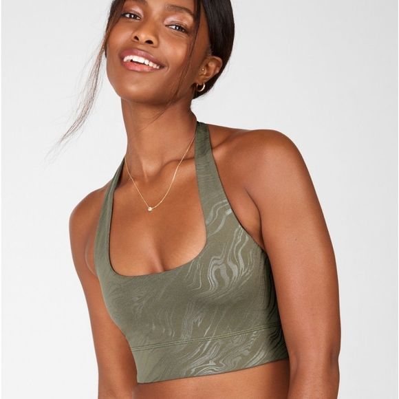 Fabletics Ribbed knit halter bralette - Picture 4 of 5